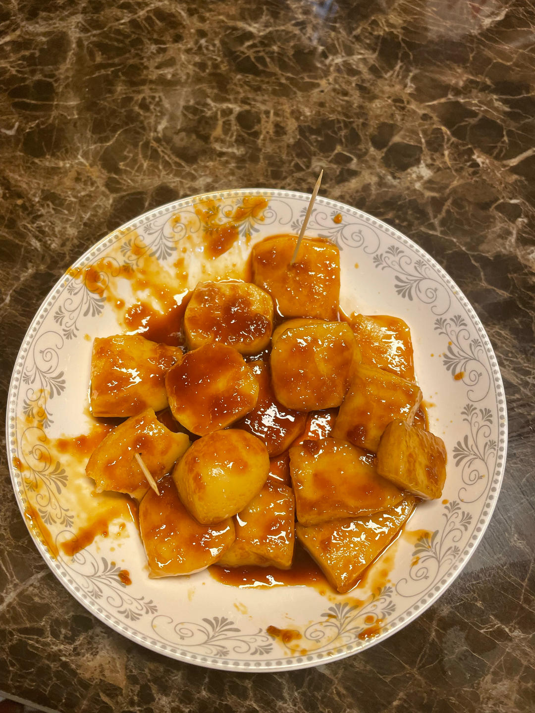 糖煎年糕（童年时的味道）