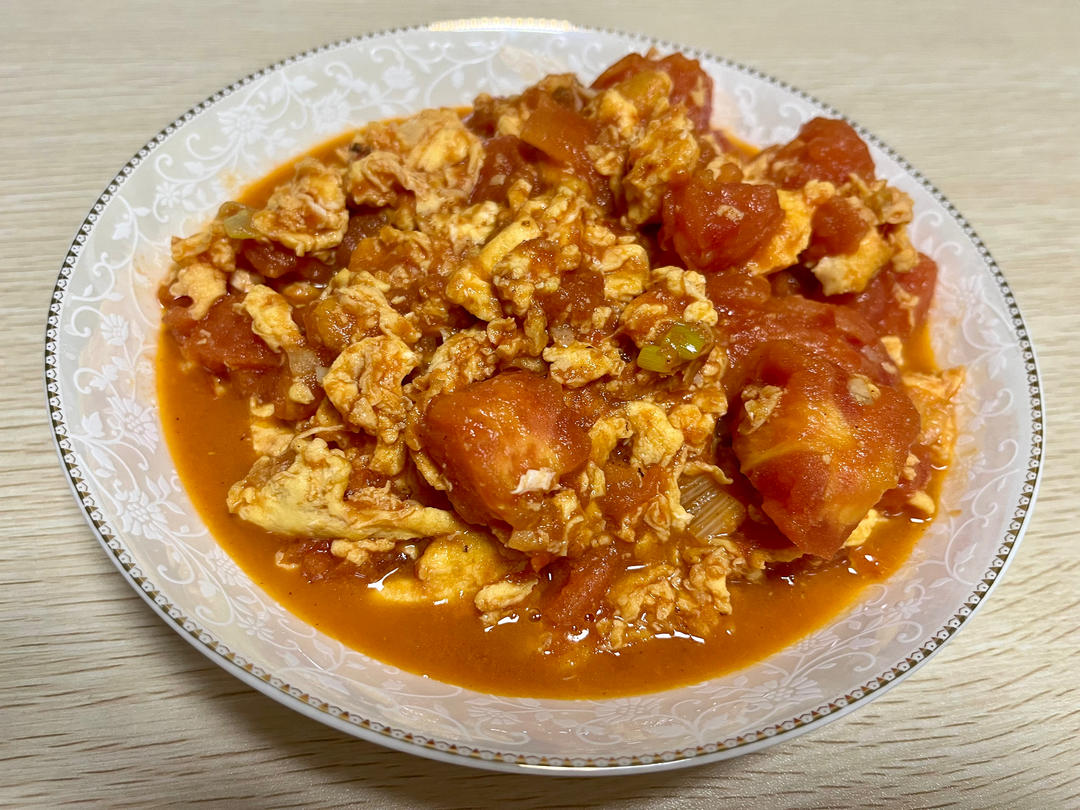 西红柿炒鸡蛋