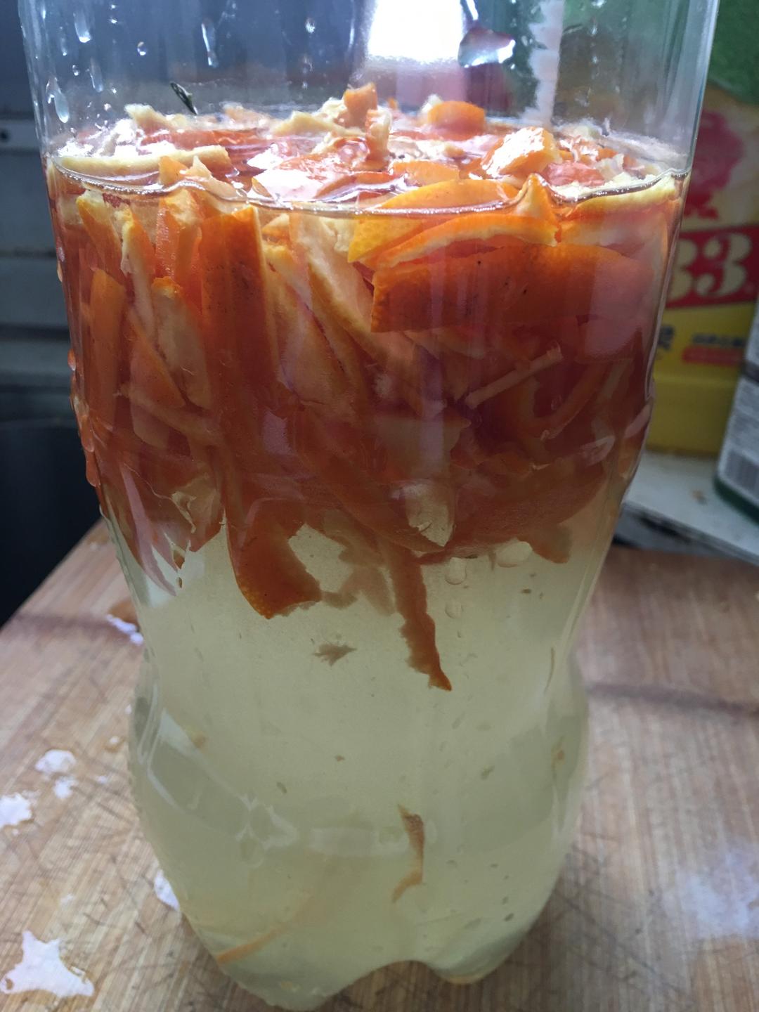 自制橘子洗洁精