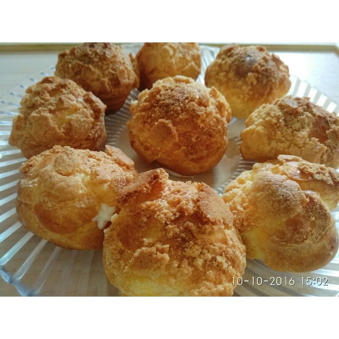 十分美味的酥皮泡芙