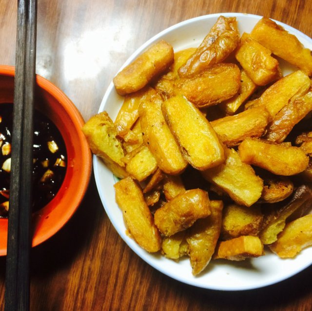 老北京小吃炸咯吱