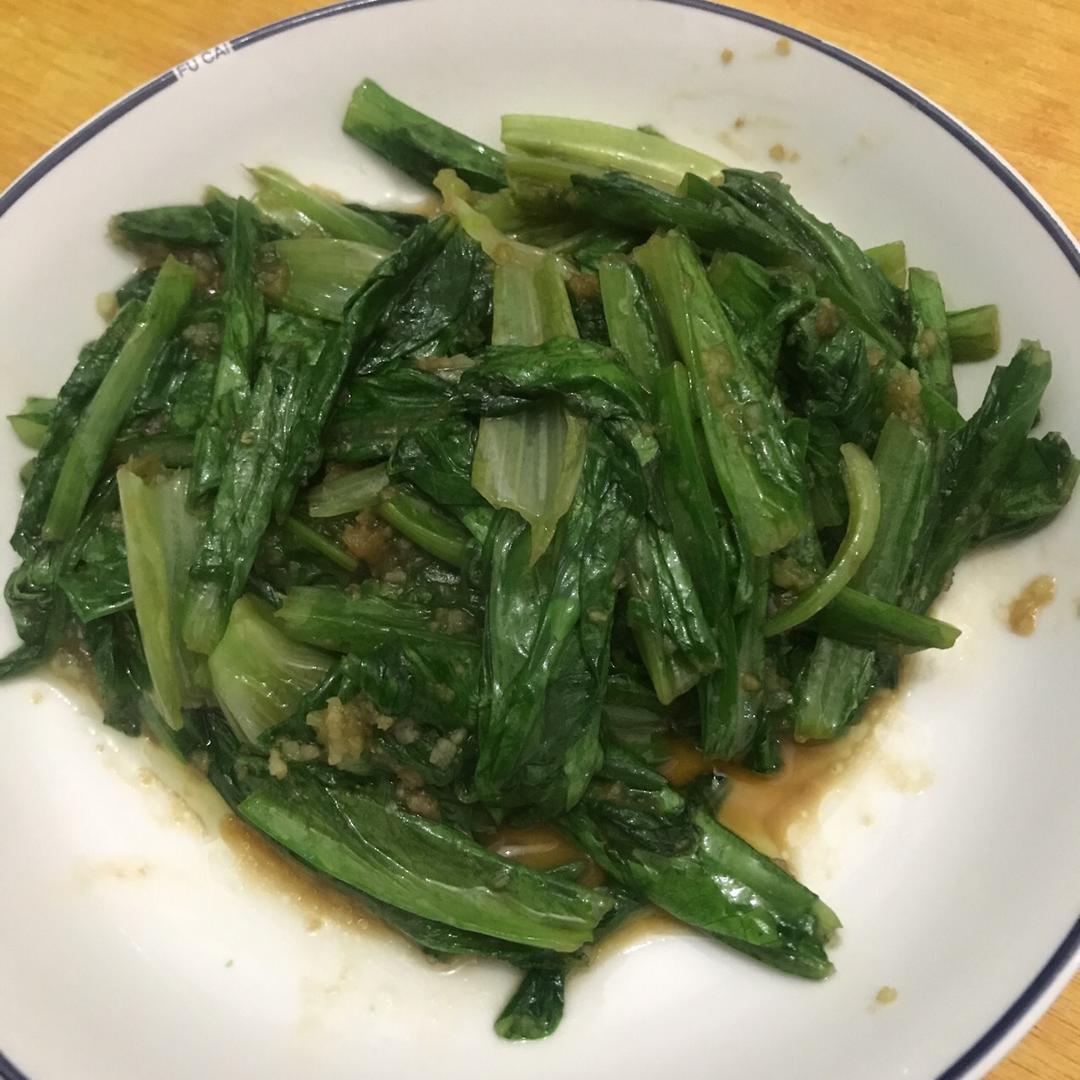 蒜蓉油麦菜（蚝油）