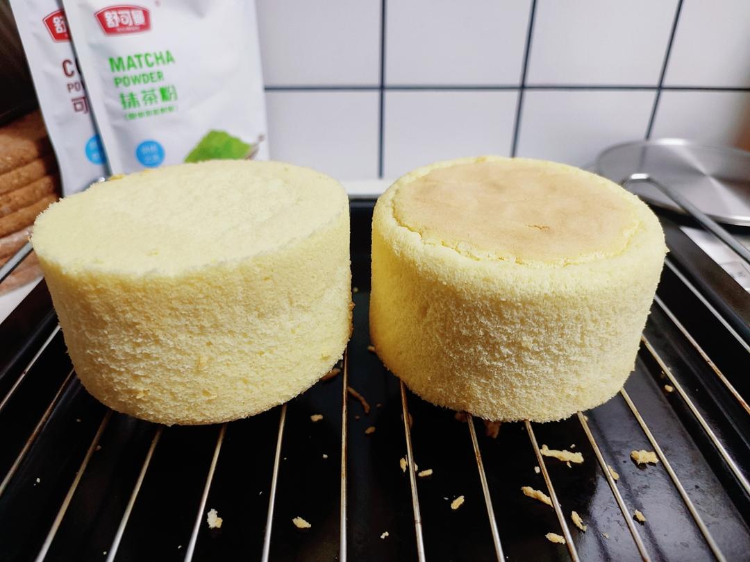 四寸抹面戚风蛋糕胚