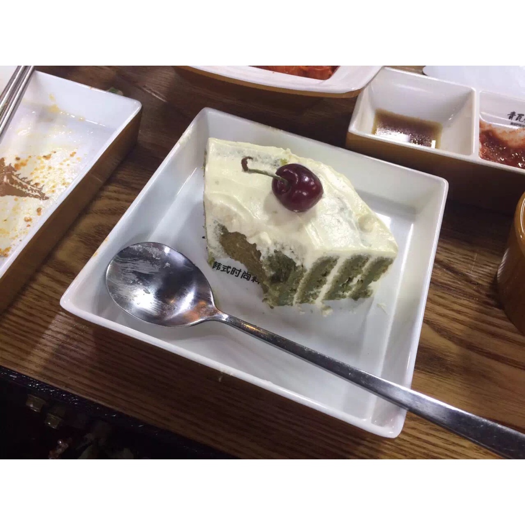抹茶戚风螺纹蛋糕