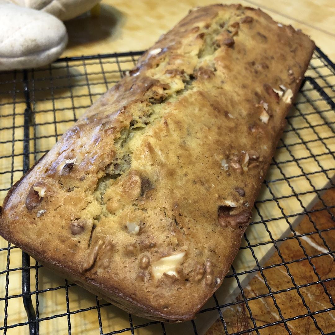 香蕉核桃磅蛋糕