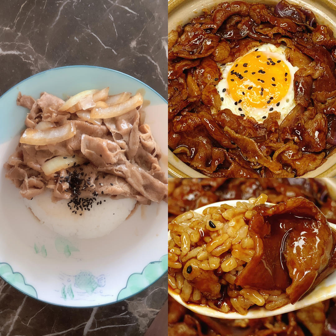 日式肥牛饭的做法