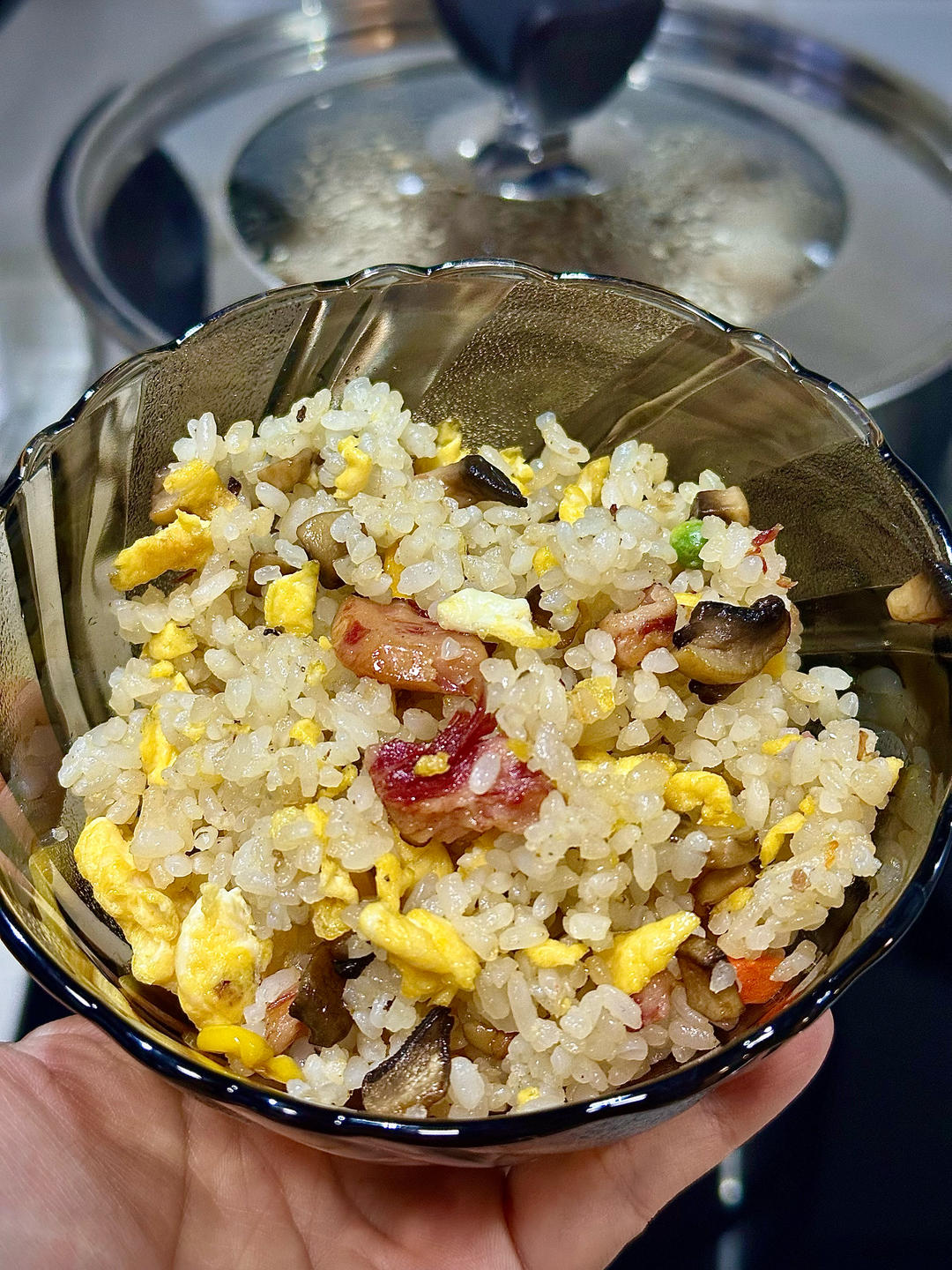 时蔬午餐肉蛋炒饭