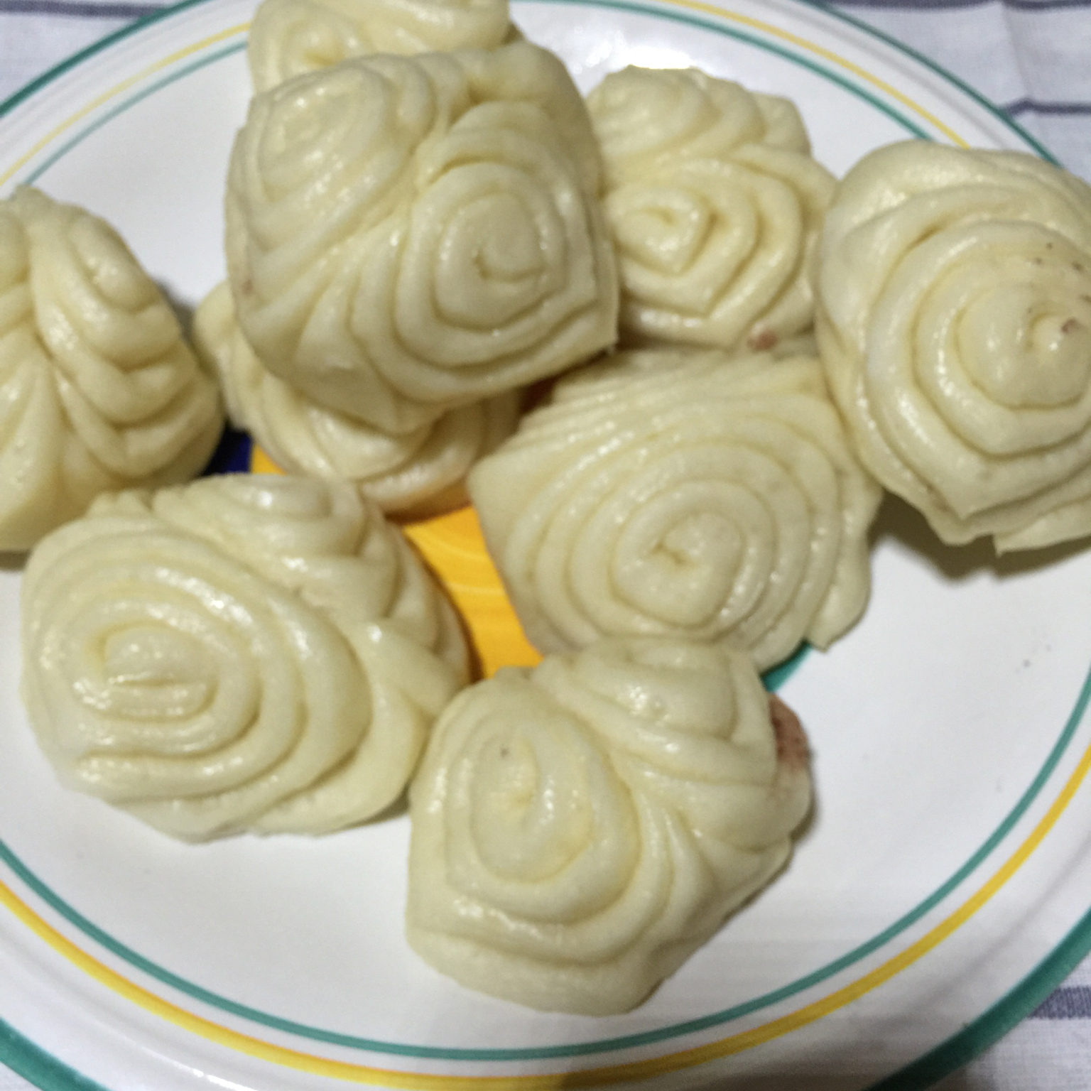 自创花卷