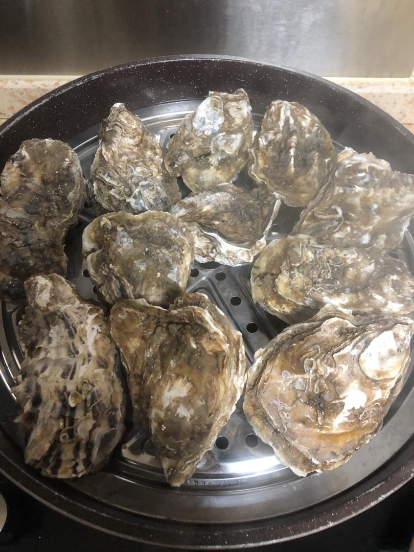 简单3分钟蒸生蚝🦪