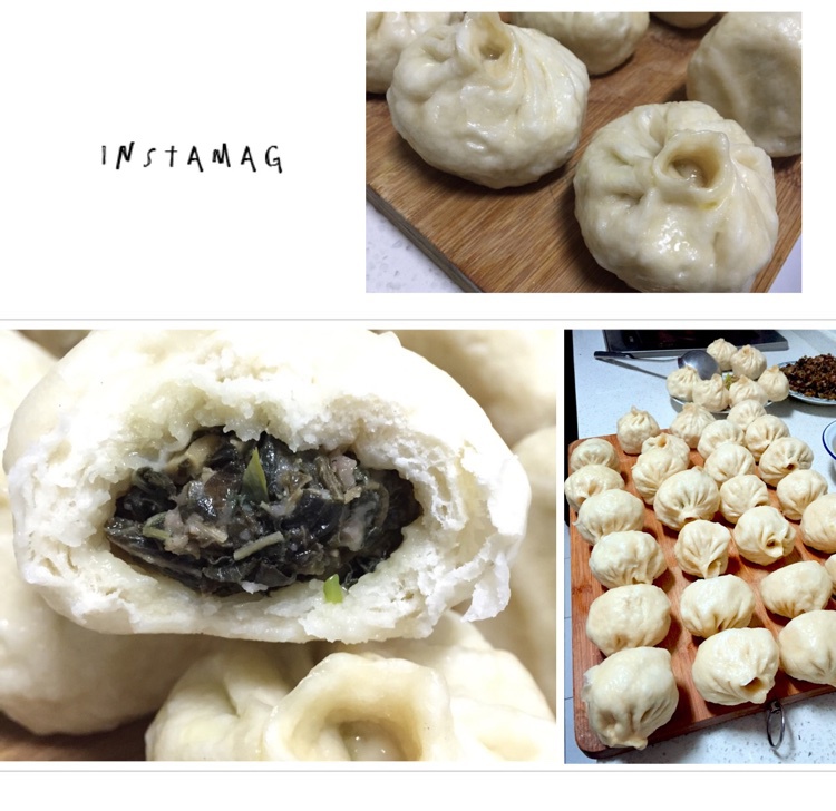 马齿苋包子的做法