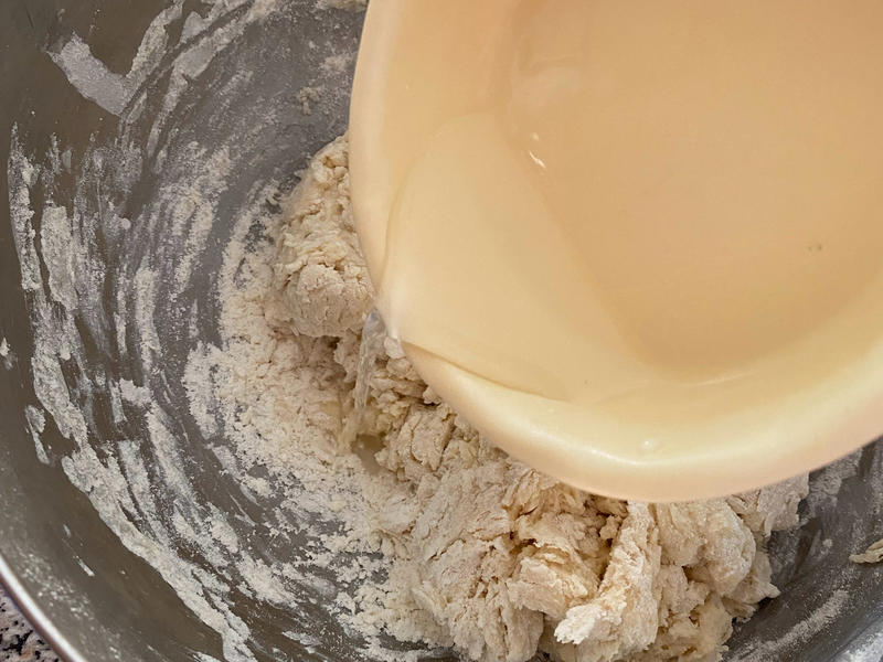 纯奶手撕吐司的做法 步骤1