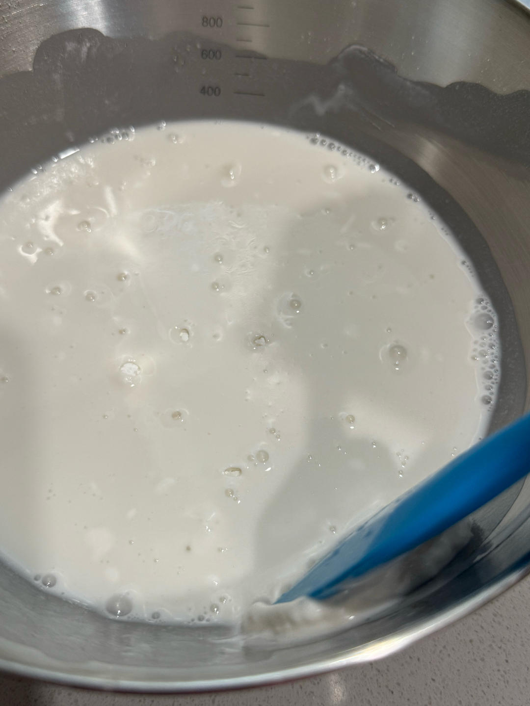 烟韧Q弹的广式【白糖糕】(伦教糕)懒人煮浆&免二发