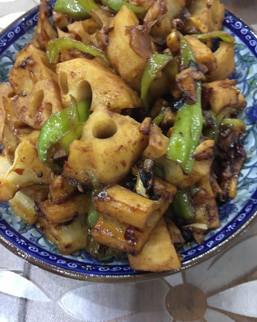 酸辣藕丁