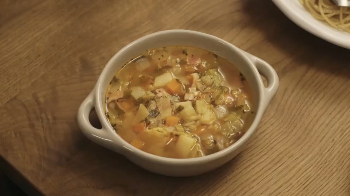 【昨日的美食】09浓菜汤的做法