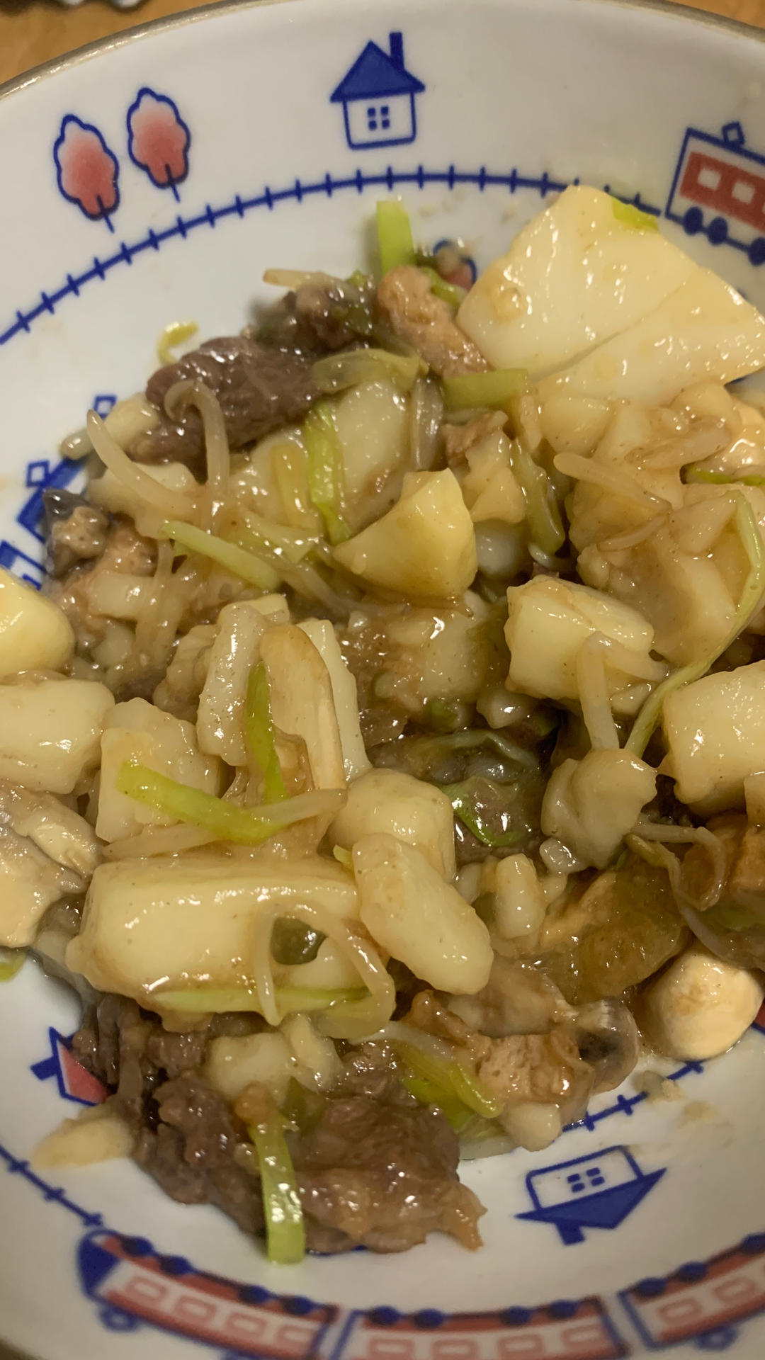 牛肉炒糕粿的做法