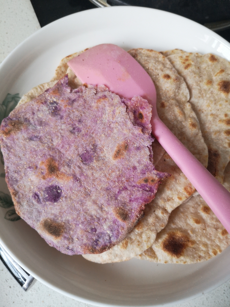是你喜欢的全麦紫薯饼的做法 步骤15