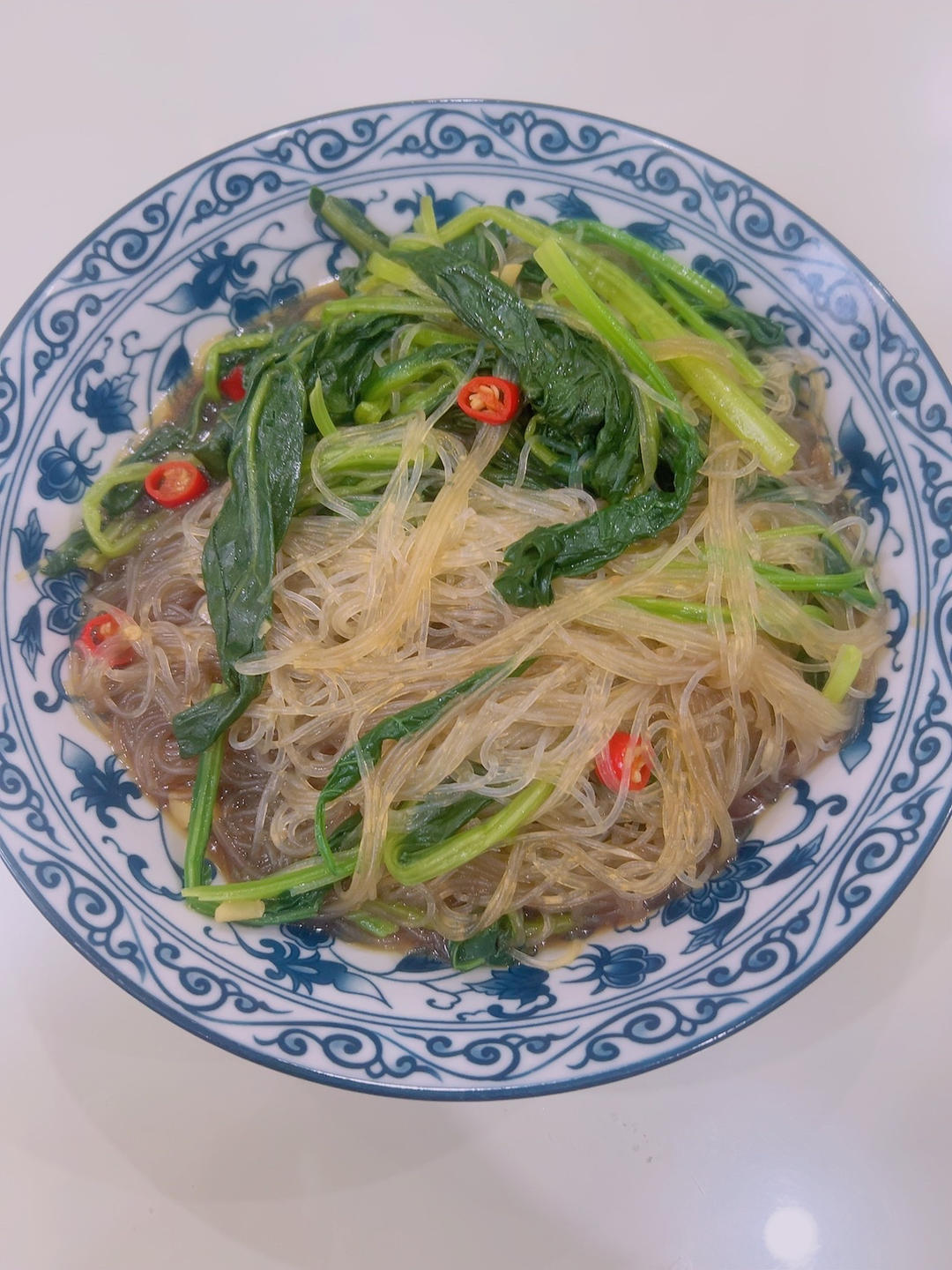 万能凉拌菜料汁（凉拌菠菜粉丝）