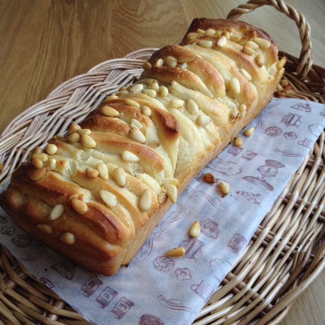 日式香浓炼乳面包