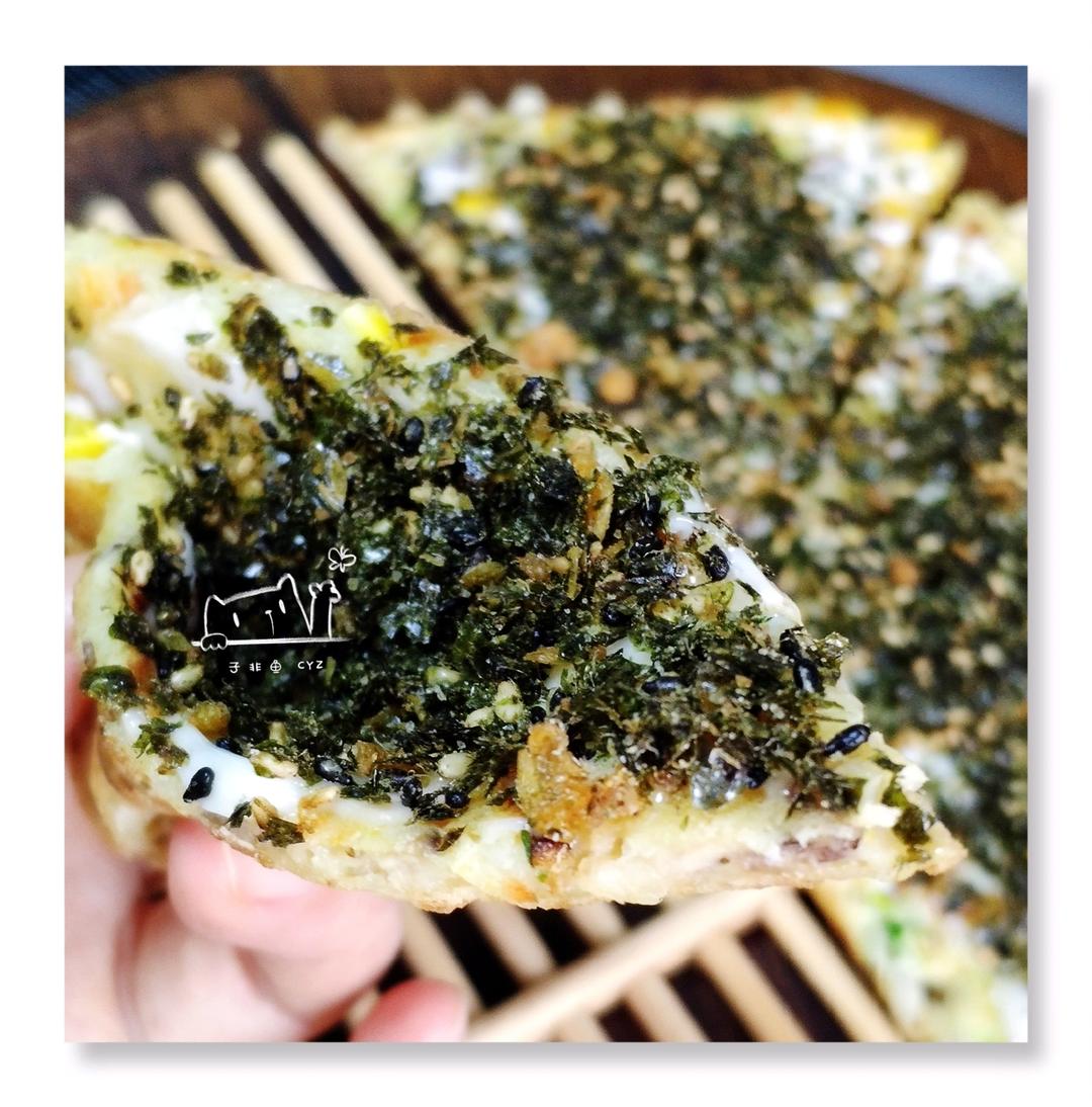 虾仁蔬菜大阪烧