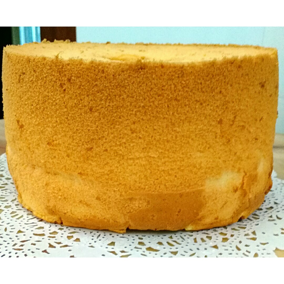 酸奶戚风蛋糕（8寸中空模具）