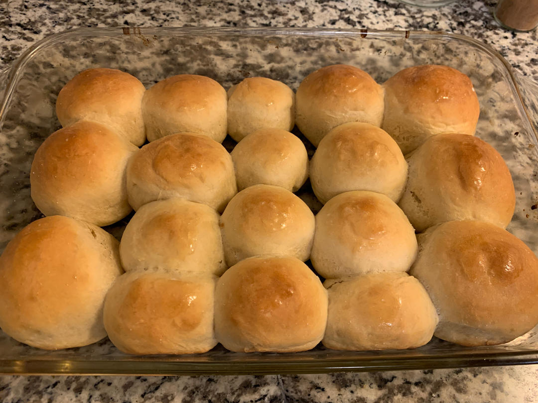 免揉小餐包，几天也不会变硬。