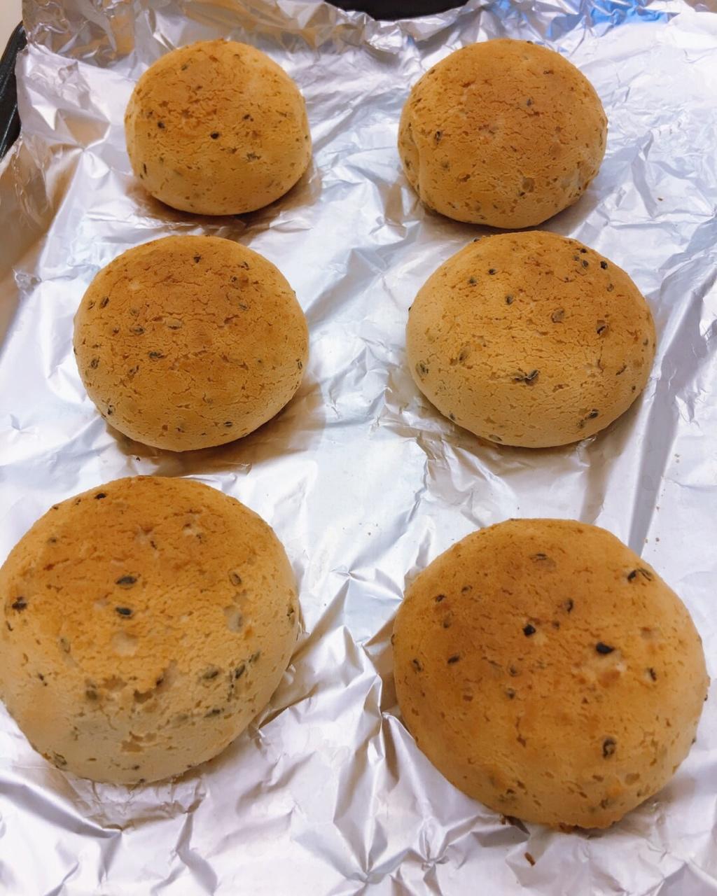 做烘焙梦的菜鸟做的恐龙蛋面包--也叫麻薯面包