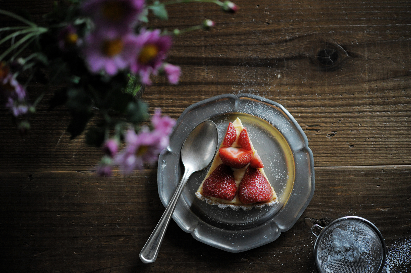 春天里的销魂草莓挞