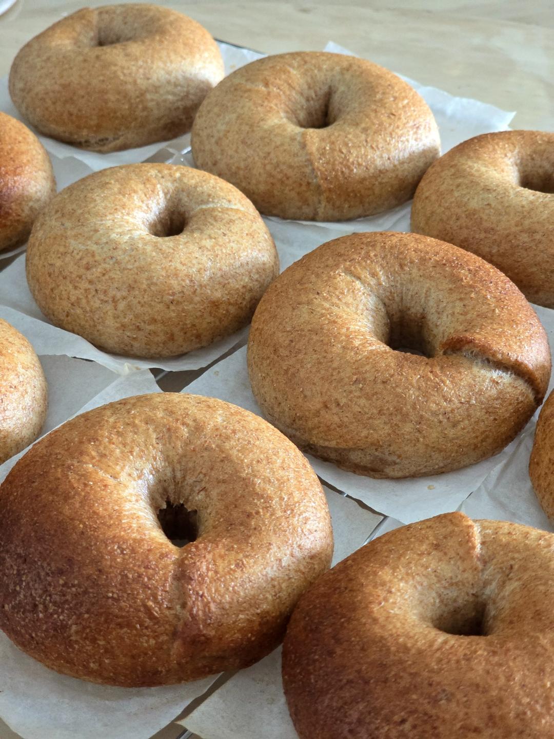 无糖低油也很软的50%全麦贝果，减肥控糖健身都能吃