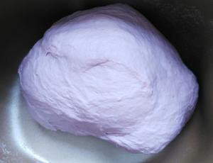 无糖无油健康版紫薯软欧包的做法 步骤2