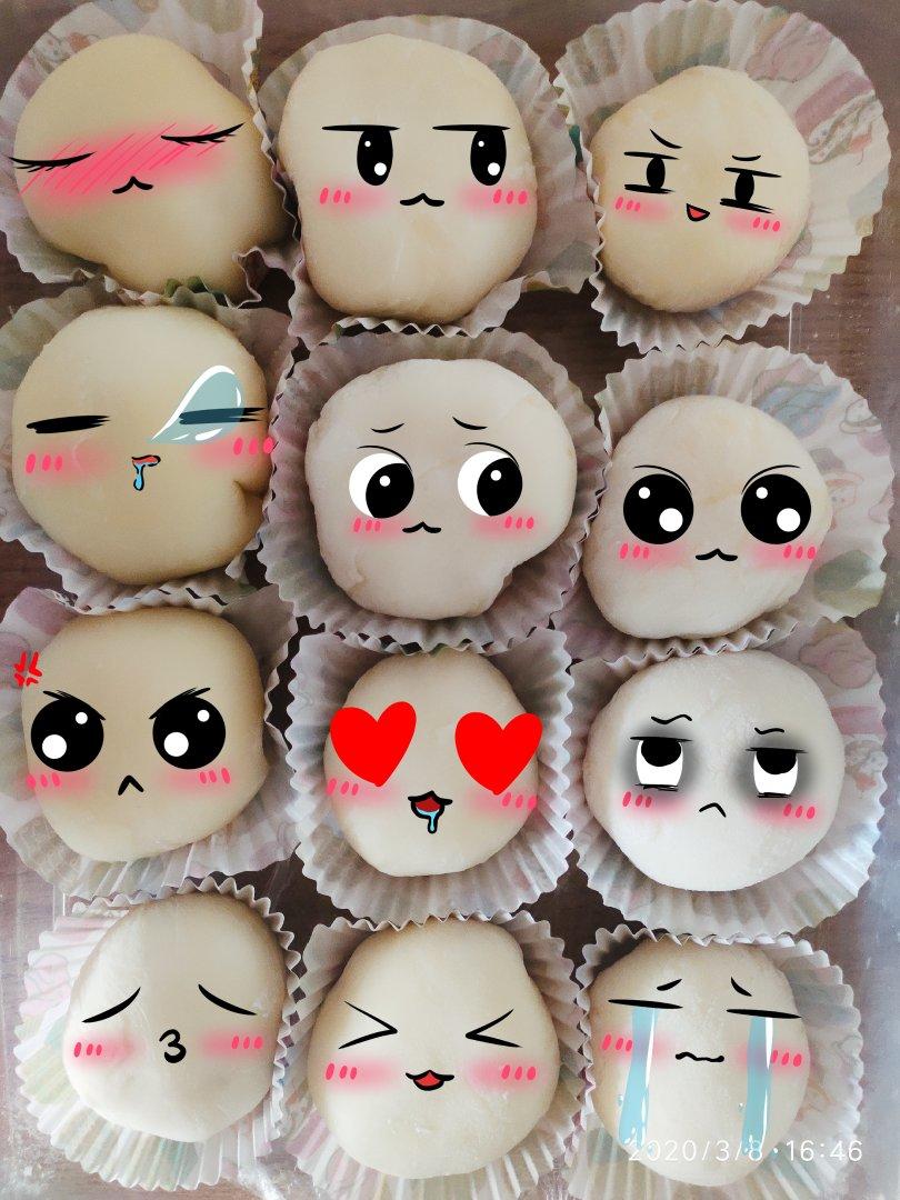 腹黑白胖子——奥利奥雪媚娘