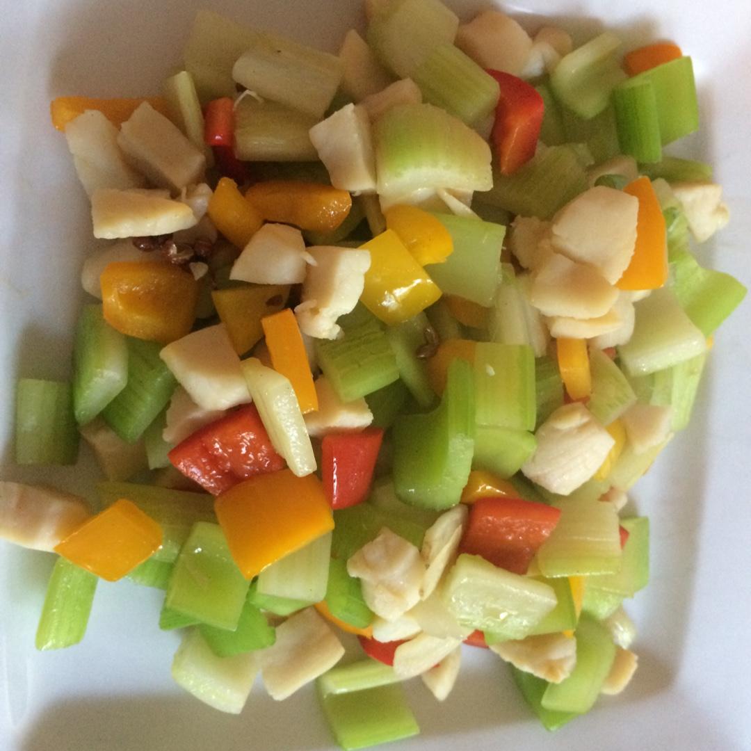 莉-53做的西芹炒干贝