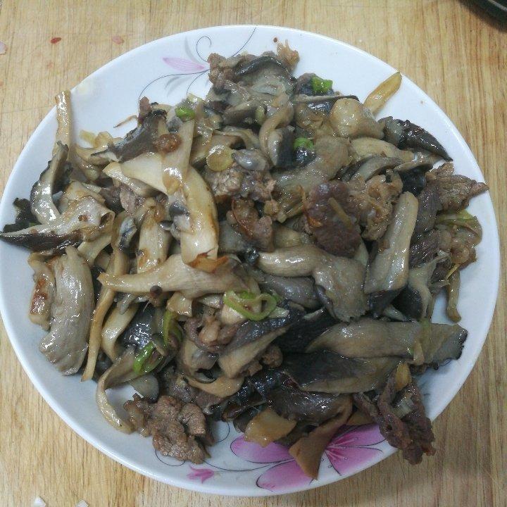 蘑菇炒肉