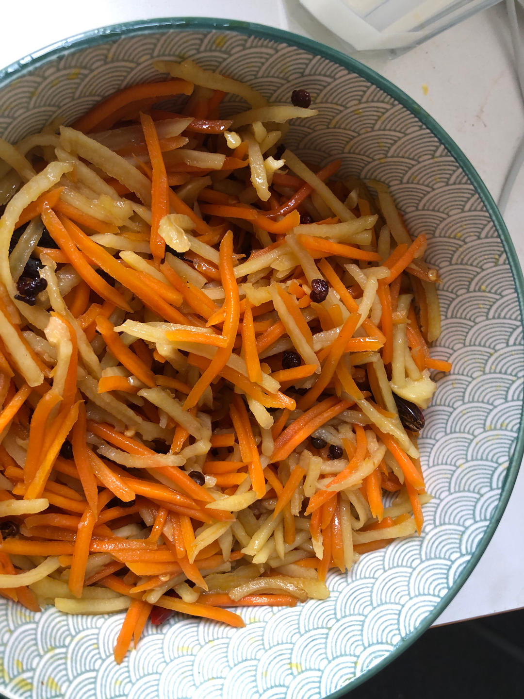 炒胡萝卜土豆丝