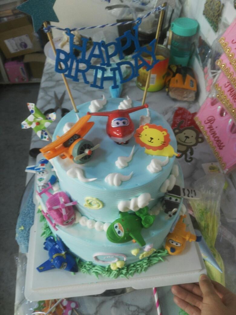 裱花蛋糕～超级飞侠