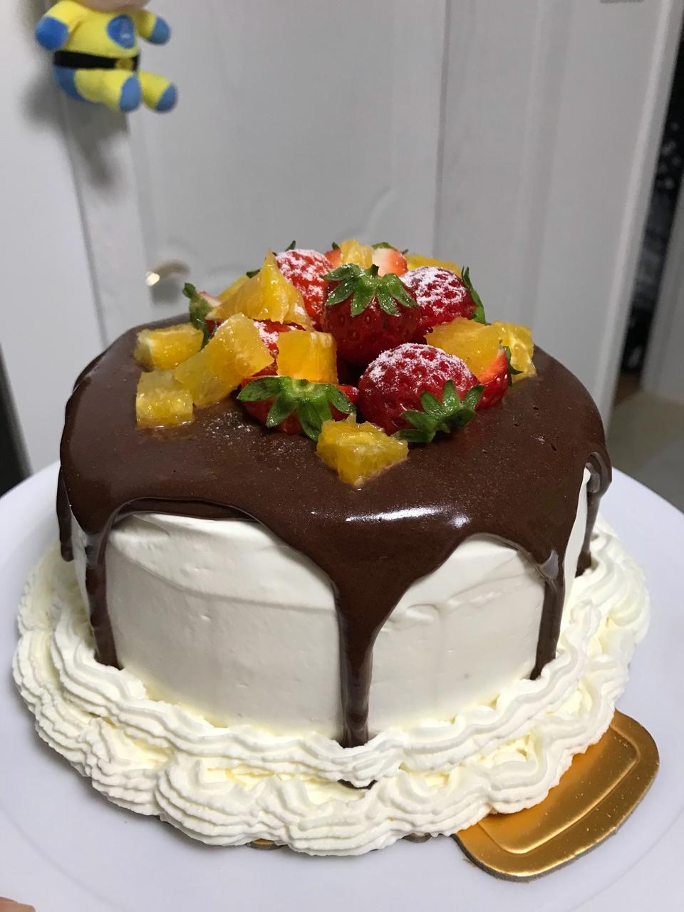 巧克力淋面蛋糕