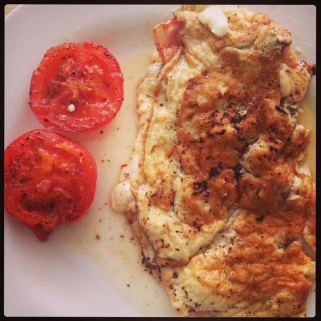 西式早餐Cheese Omelet!