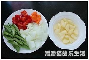 咖喱蔬菜的做法 步骤1