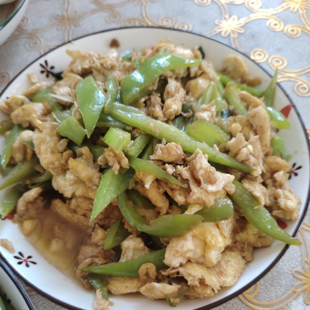 尖椒炒鸡蛋