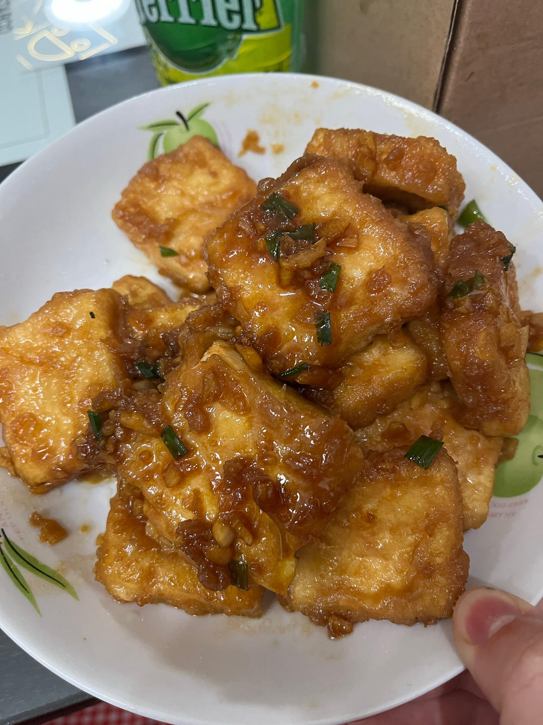 爆汁香煎豆腐
