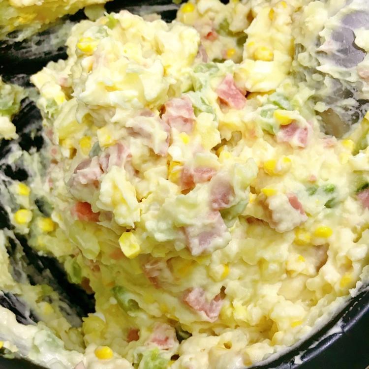 用料很足の土豆泥沙拉
