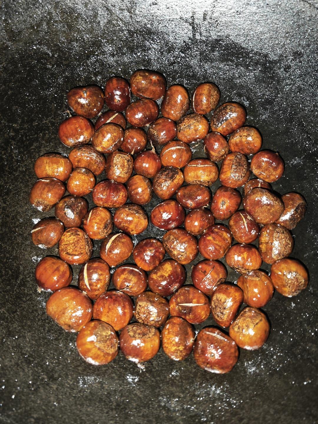 好吃好看又好剥皮的水煮板栗