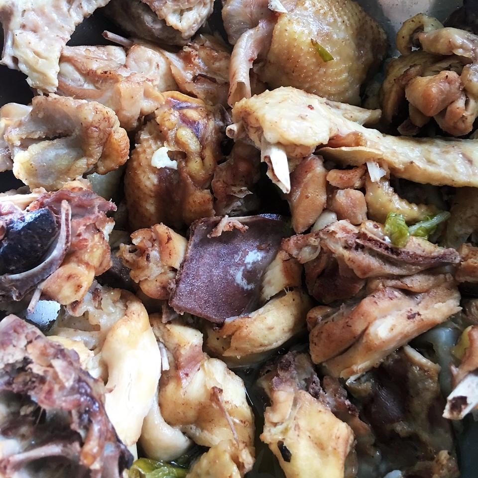 家常炖鸡