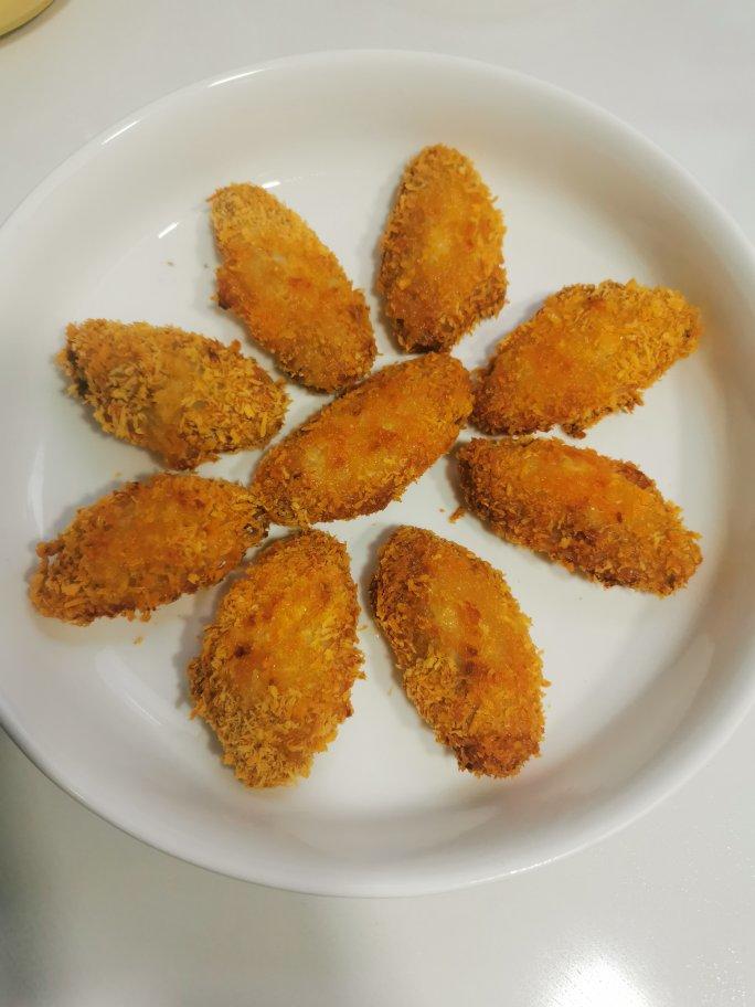 烤鸡翅（面包糠版）
