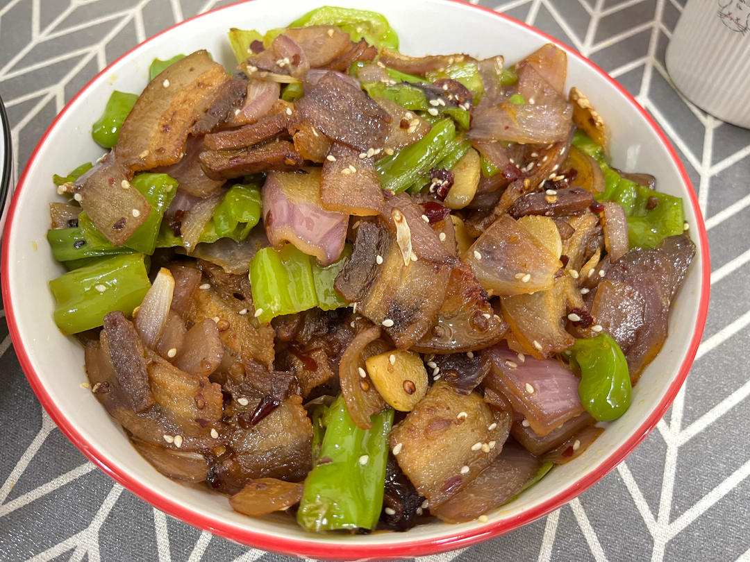下饭神器回锅肉，不爱吃肥肉的我都超喜欢！