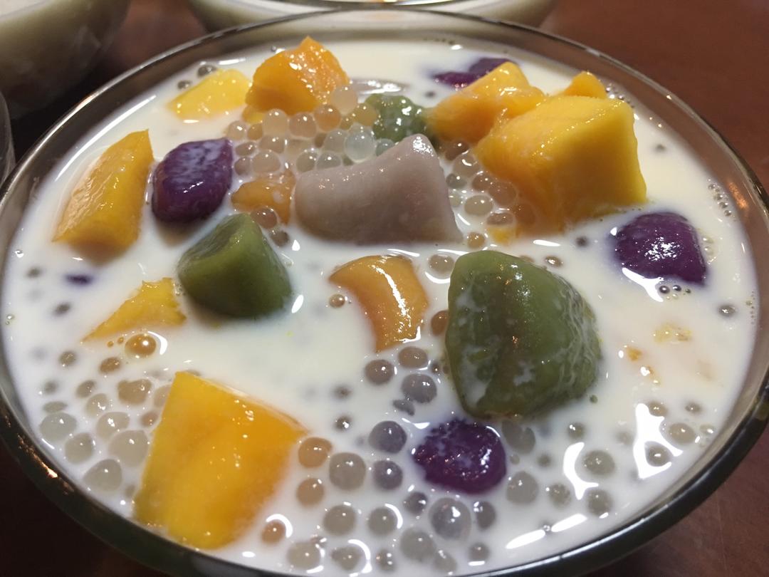 芋圆西米露的做法