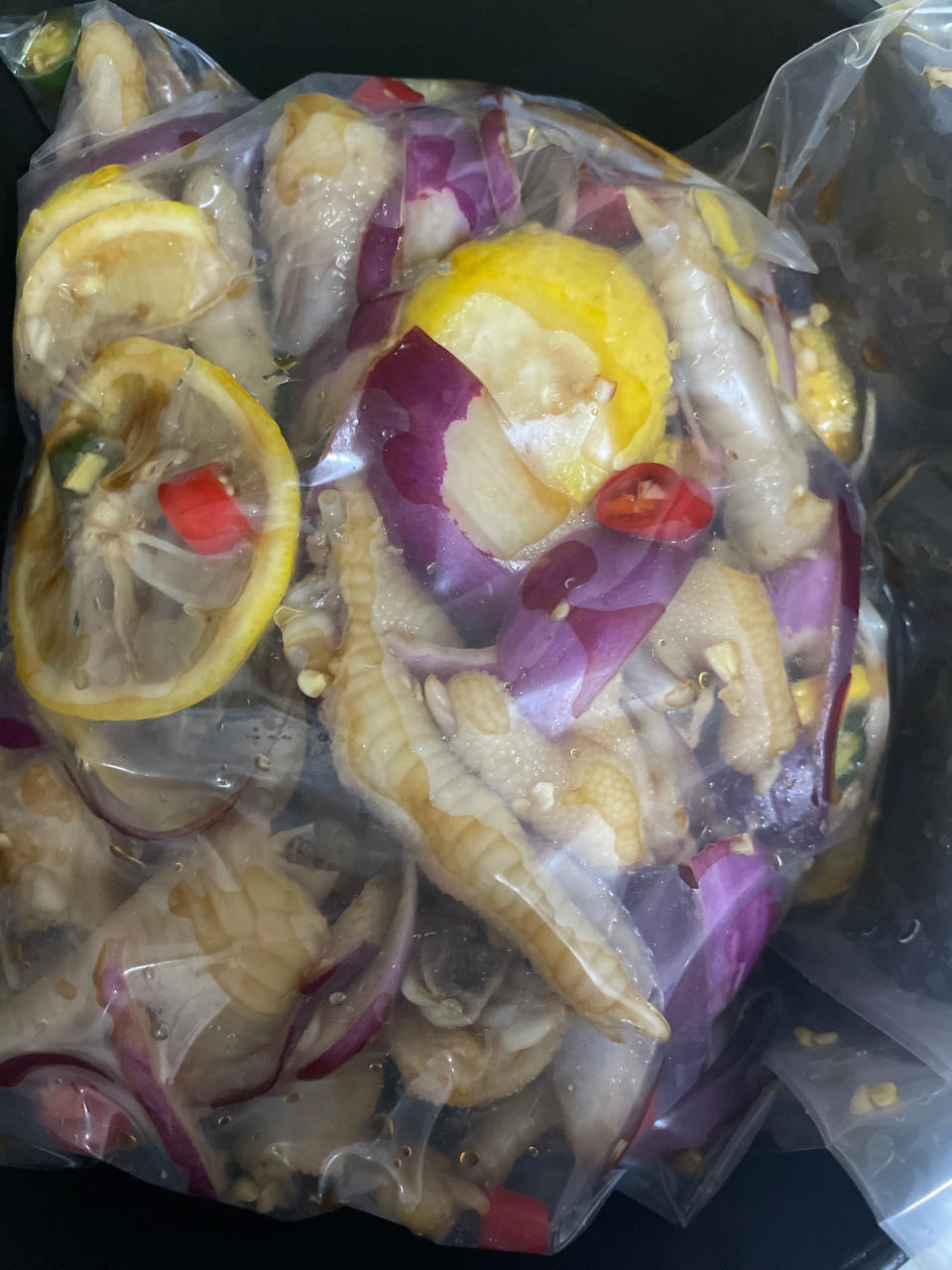 【柠檬酸辣鸡爪】自制超级无敌美味的网红鸡爪