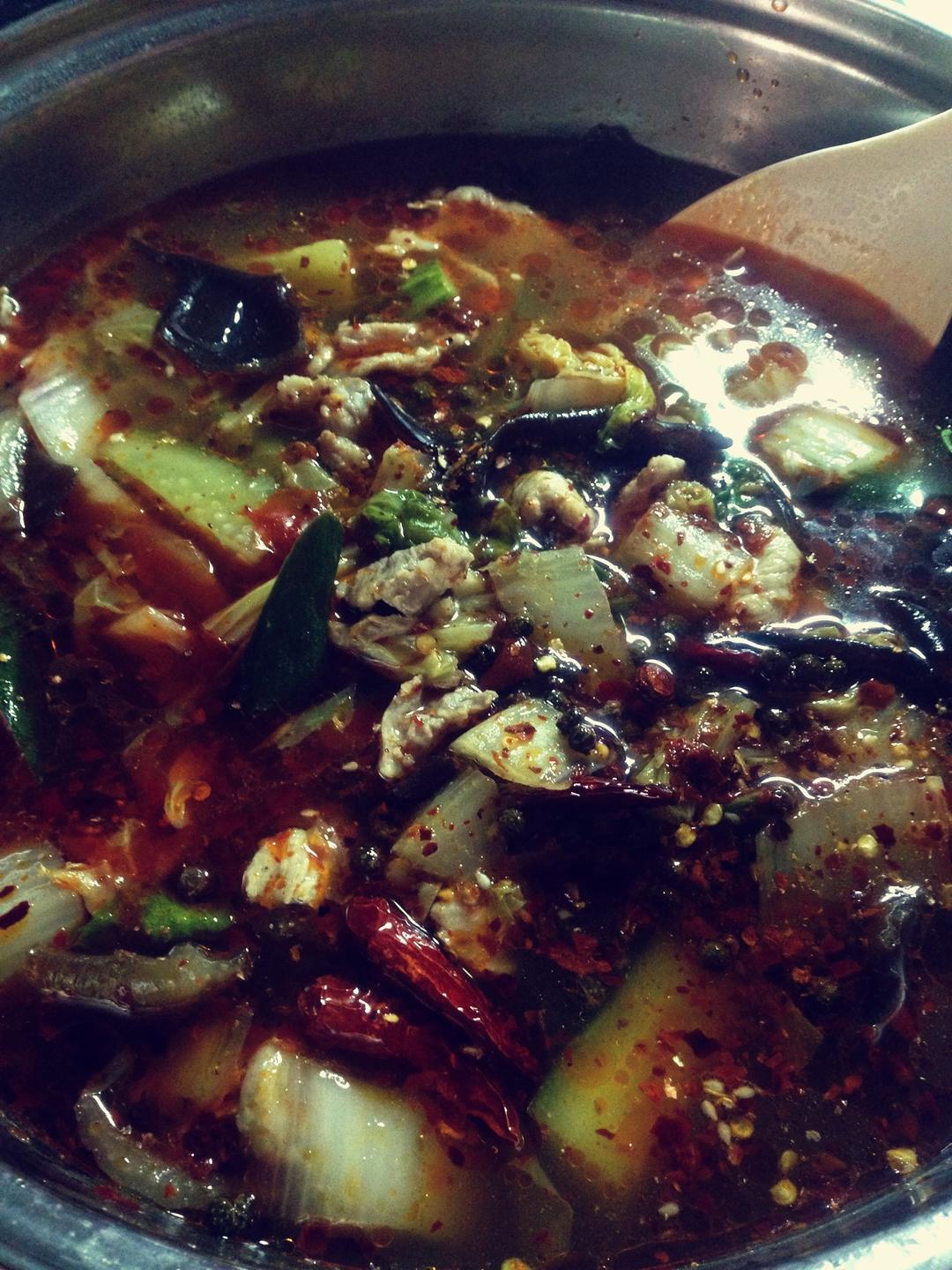 简易版水煮肉片的做法