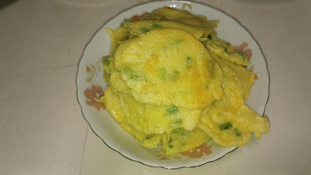 葱花鸡蛋饼