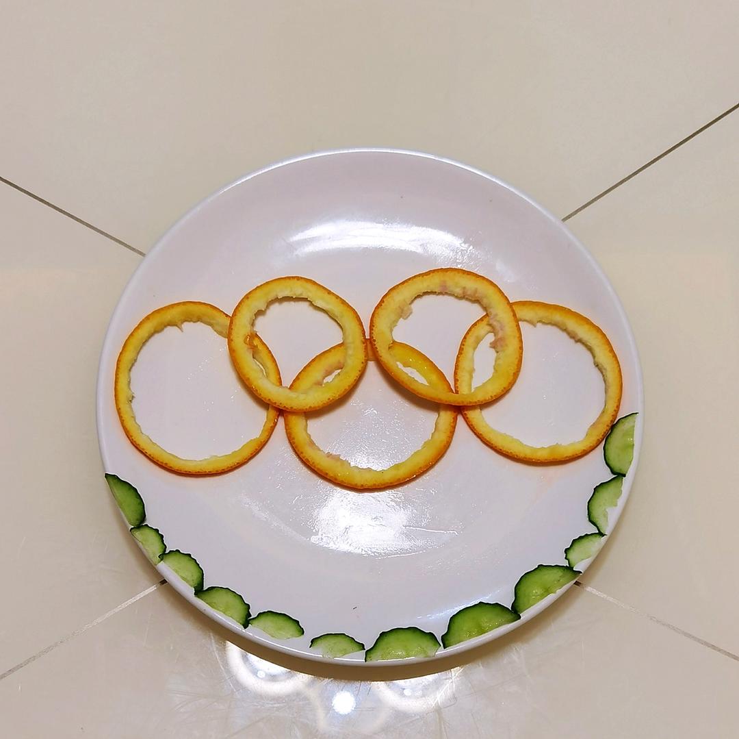 果蔬拼盘–餐盘画