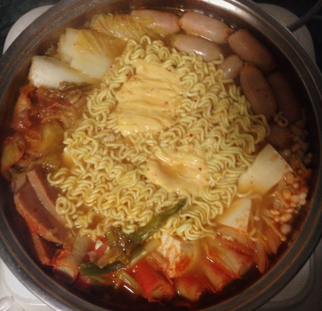 韩国芝士部队火锅